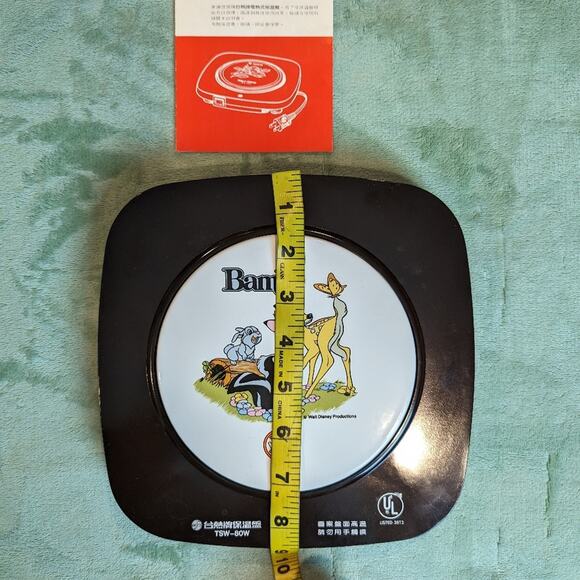 Disney's Bambi Hot Plate 9" - Picture 4 of 4